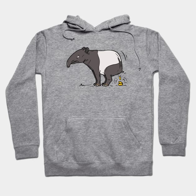 Tapir Hoodie by Otterlyalice